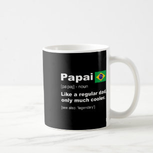Brazilian Dad Definition Shirt Funny Fathers Day G Coffee Mug