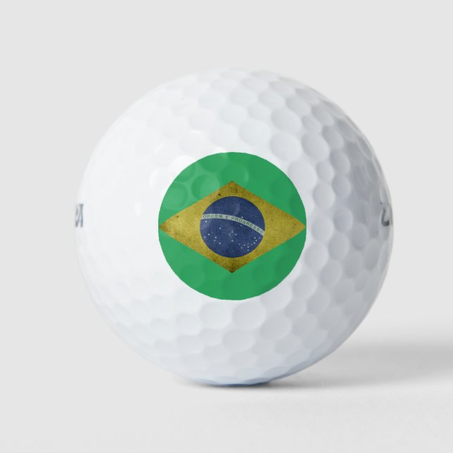 Brazilian diamond golf balls (Front)
