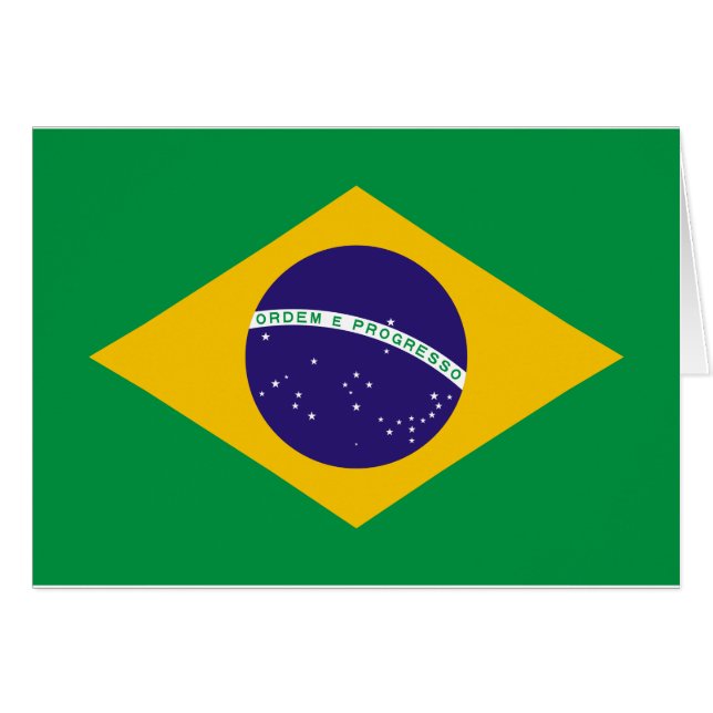 Brazilian flag (Front Horizontal)