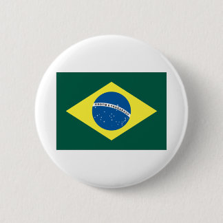 Brazilian Flag 6 Cm Round Badge