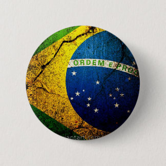 brazilian_flag_ 6 cm round badge