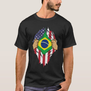 BRAZILIAN FLAG BRAZIL Men Women Kids T-Shirt