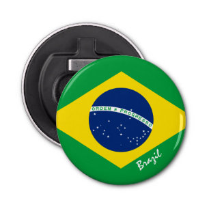 Brazilian Flag & Brazil party /sports drink Bottle Opener