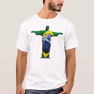 Brazilian Flag Christ the Redeemer T-Shirt