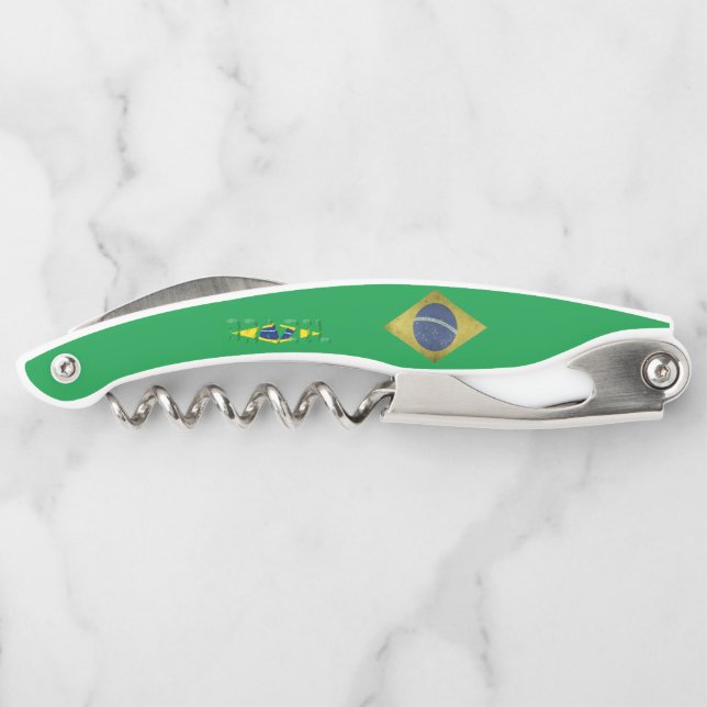 Brazilian flag corkscrew (Back)