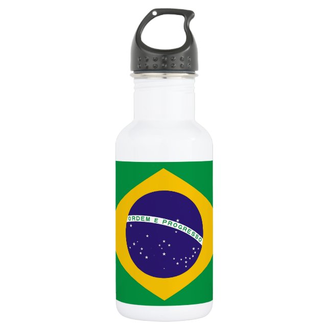 Brazilian Flag Liberty Bottle (Front)