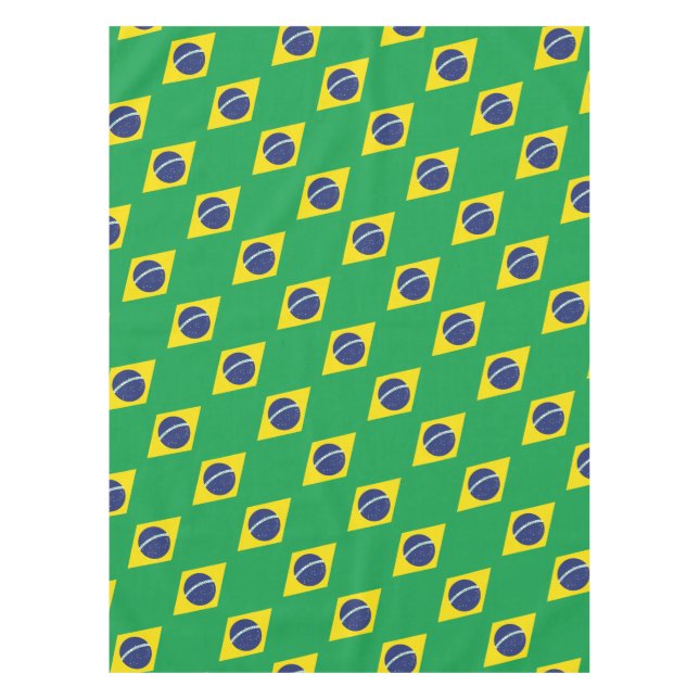 Brazilian Flag. Tablecloth (Front)