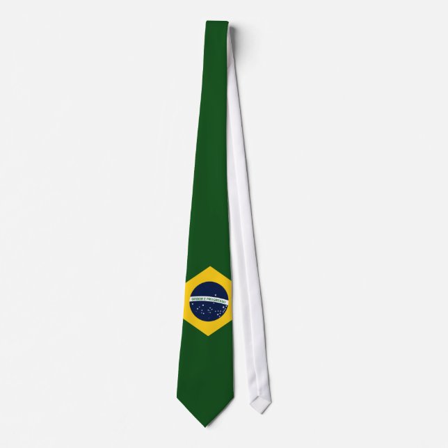 Brazilian Flag Tie (Front)