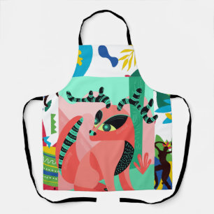 Brazilian fox All-Over Print Apron