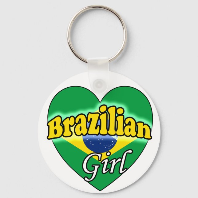 Brazilian Girl Key Ring (Front)