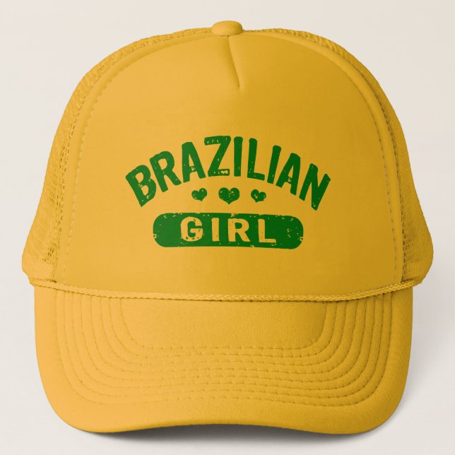 Brazilian Girl Trucker Hat (Front)