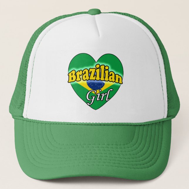 Brazilian Girl Trucker Hat (Front)