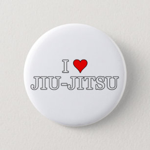 Brazilian Jiu Jitsu 6 Cm Round Badge