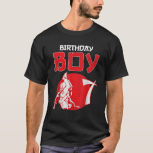 Brazilian Jiu jitsu 7 Years Old Birthday Martial A T-Shirt