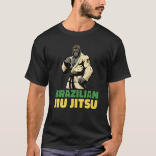 Brazilian Jiu Jitsu and Grappling Gorilla T-Shirt