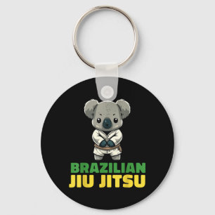 Brazilian Jiu Jitsu and Grappling Koala Key Ring