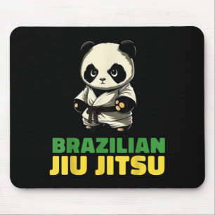 Brazilian Jiu Jitsu and Grappling Panda Mouse Mat