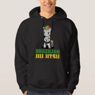 Brazilian Jiu Jitsu and Grappling Unicorn Hoodie