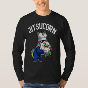 Brazilian Jiu Jitsu and Unicorn BJJ and Grappling T-Shirt