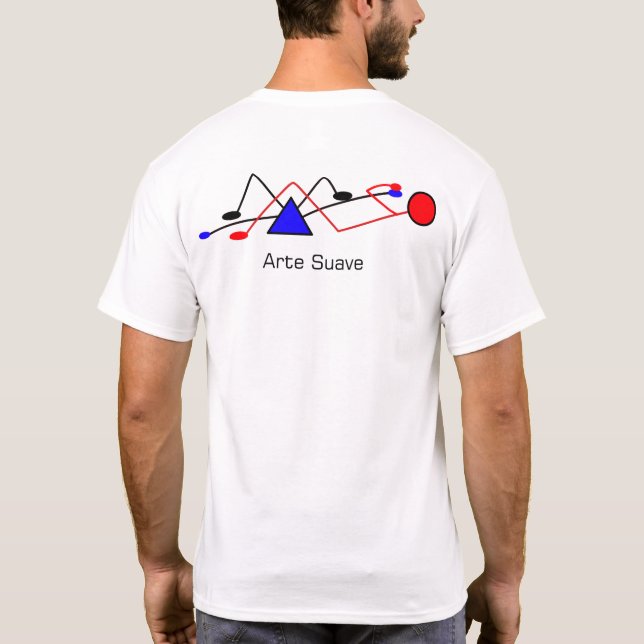 Brazilian Jiu Jitsu Arte Sauve Armbar  T-Shirt (Back)