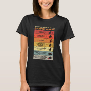 Brazilian Jiu Jitsu Bear Funny MMA BJJ Fighter Gra T-Shirt