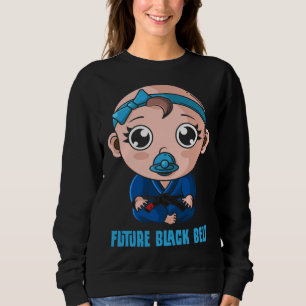 Brazilian Jiu Jitsu BJJ and Grappling Baby Black Sweatshirt