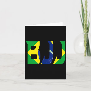 Brazilian Jiu Jitsu BJJ Card