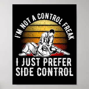 Brazilian Jiu Jitsu BJJ For Men Dad Boy Women Poster