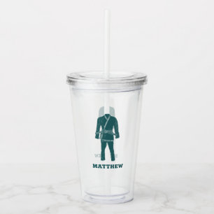 Brazilian Jiu Jitsu BJJ Gi Uniform Personalised Acrylic Tumbler