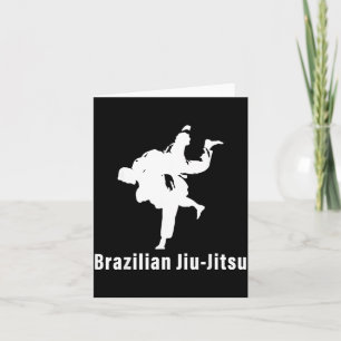Brazilian Jiu-Jitsu BJJ Grappling Ground Fighting Card