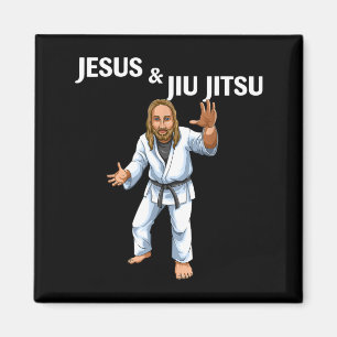 Brazilian Jiu Jitsu BJJ Jesus Magnet