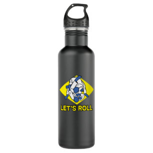 Brazilian jiu-jitsu (BJJ) Let's roll 710 Ml Water Bottle