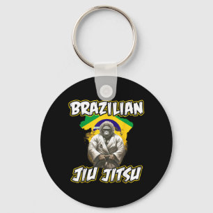 Brazilian Jiu Jitsu BJJ Mens Women MMA Key Ring