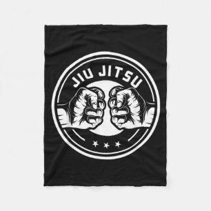 Brazilian Jiu Jitsu BJJ MMA Funny Martial Arts Fleece Blanket