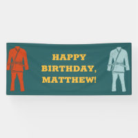 Brazilian Jiu Jitsu BJJ Personalised Party