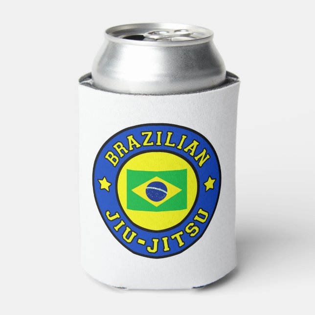 Brazilian Jiu Jitsu Can Cooler (Can Front)