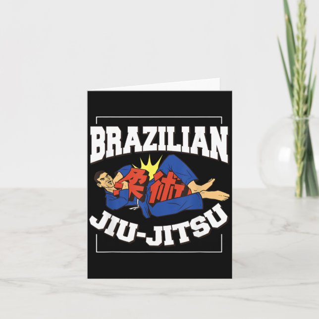 Brazilian jiu-jitsu card (Front)