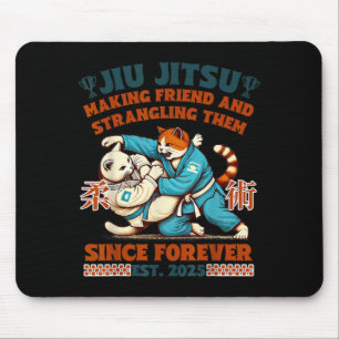Brazilian Jiu Jitsu Cat Doings Jiu Jitsu Making Mouse Mat