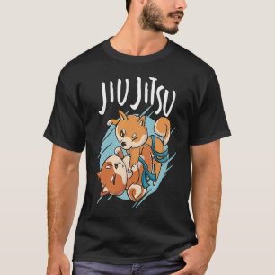 Brazilian Jiu Jitsu corgis T-Shirt