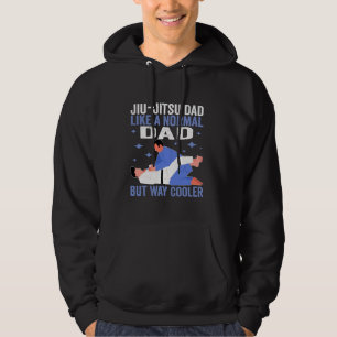 Brazilian Jiu-Jitsu Dad Men Jui Jitsu Sport Lover  Hoodie