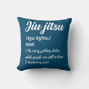 Brazilian Jiu Jitsu Definition Martial Art Combat Cushion