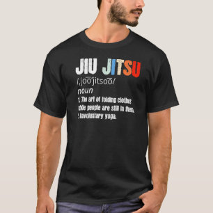Brazilian Jiu Jitsu  Definition Vintage Retro Mma  T-Shirt