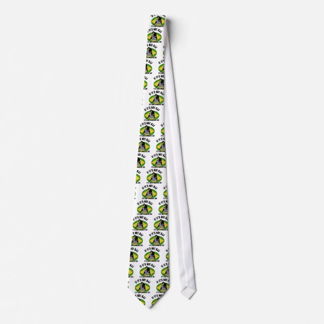brazilian-jiu-jitsu design tie (Front)