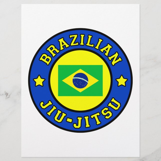 Brazilian Jiu Jitsu Flyer (Front)