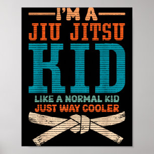 Brazilian Jiu Jitsu Gi Funny A Jiu Jitsu Girls Poster