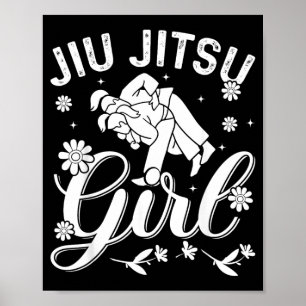 Brazilian Jiu Jitsu Girl - Jiu Jitsu Girl Poster