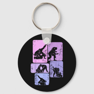 Brazilian Jiu Jitsu Girls Women Jiujitsu BJJ Key Ring