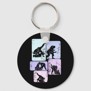 Brazilian Jiu Jitsu Girls Women Jiujitsu BJJ Key Ring