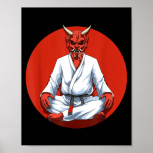 Brazilian Jiu Jitsu Grappling and BJJ Poster