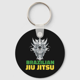 Brazilian Jiu Jitsu Grappling - MMA BJJ Dragon Key Ring